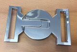 Belt Buckle Chrome/Gilt
